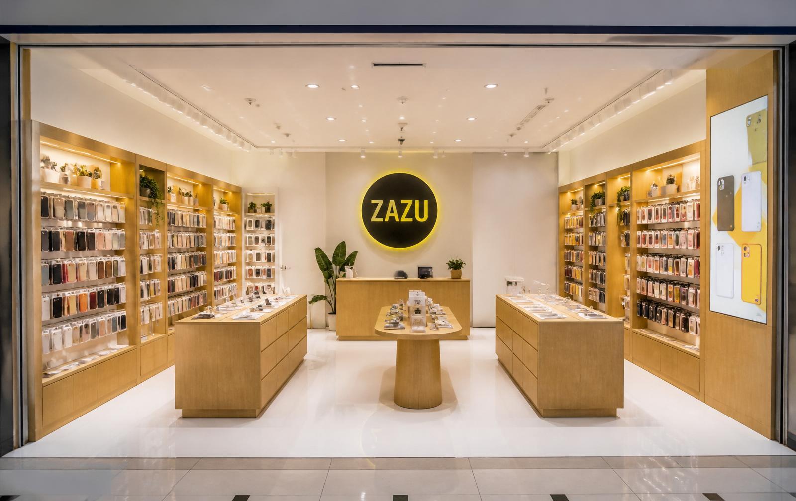 Interior de la tienda ZAZU en Unicentro